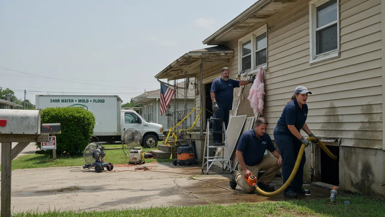 Water Damage Repair in Andreas, PA near me